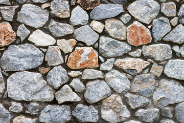 Exterior decorative stone wall as background