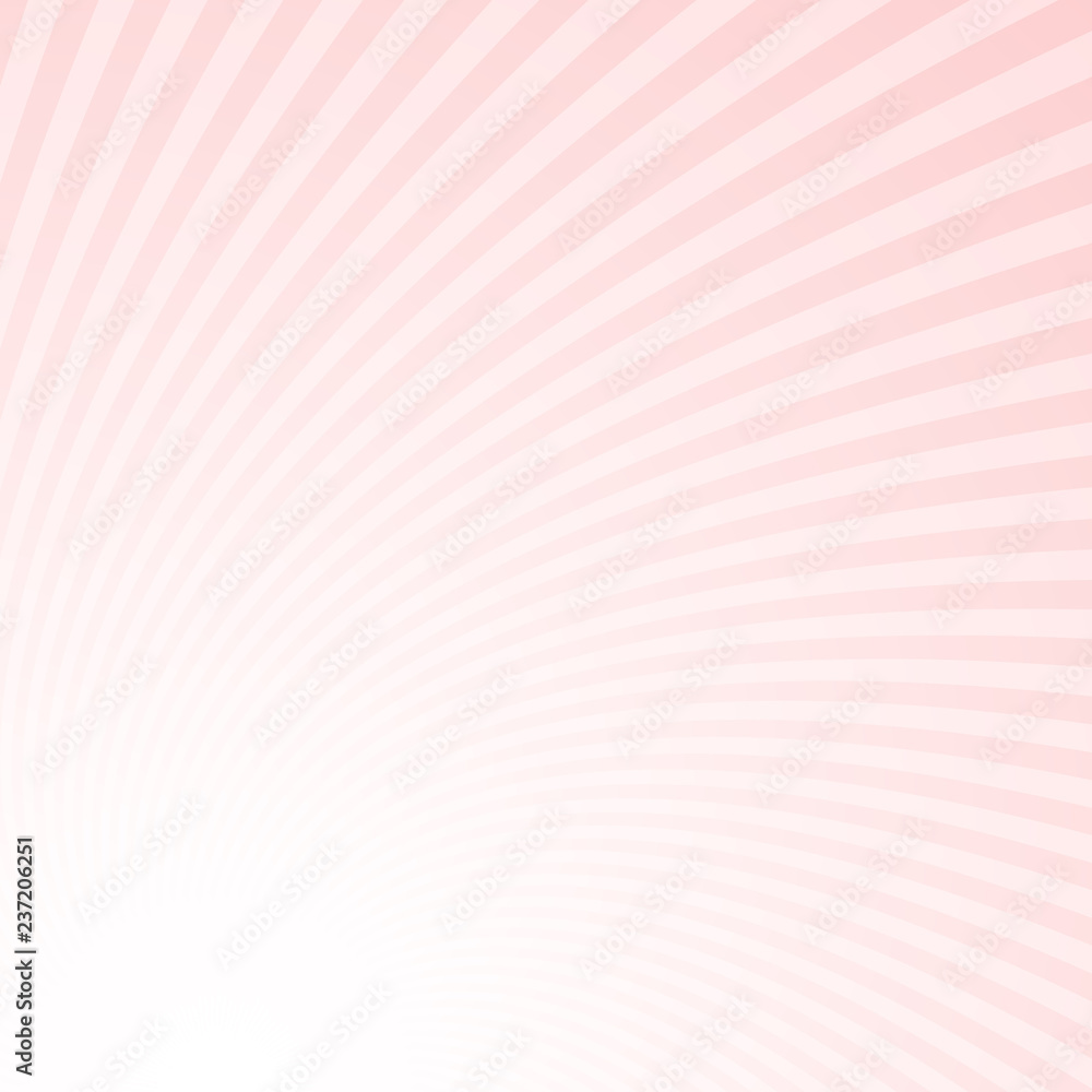Poster geometric spiral background - vector graphic design from twisting rays