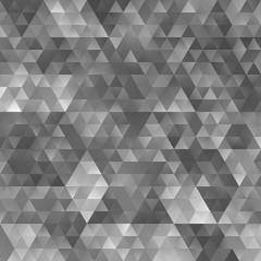 Gradient abstract triangle pattern background design