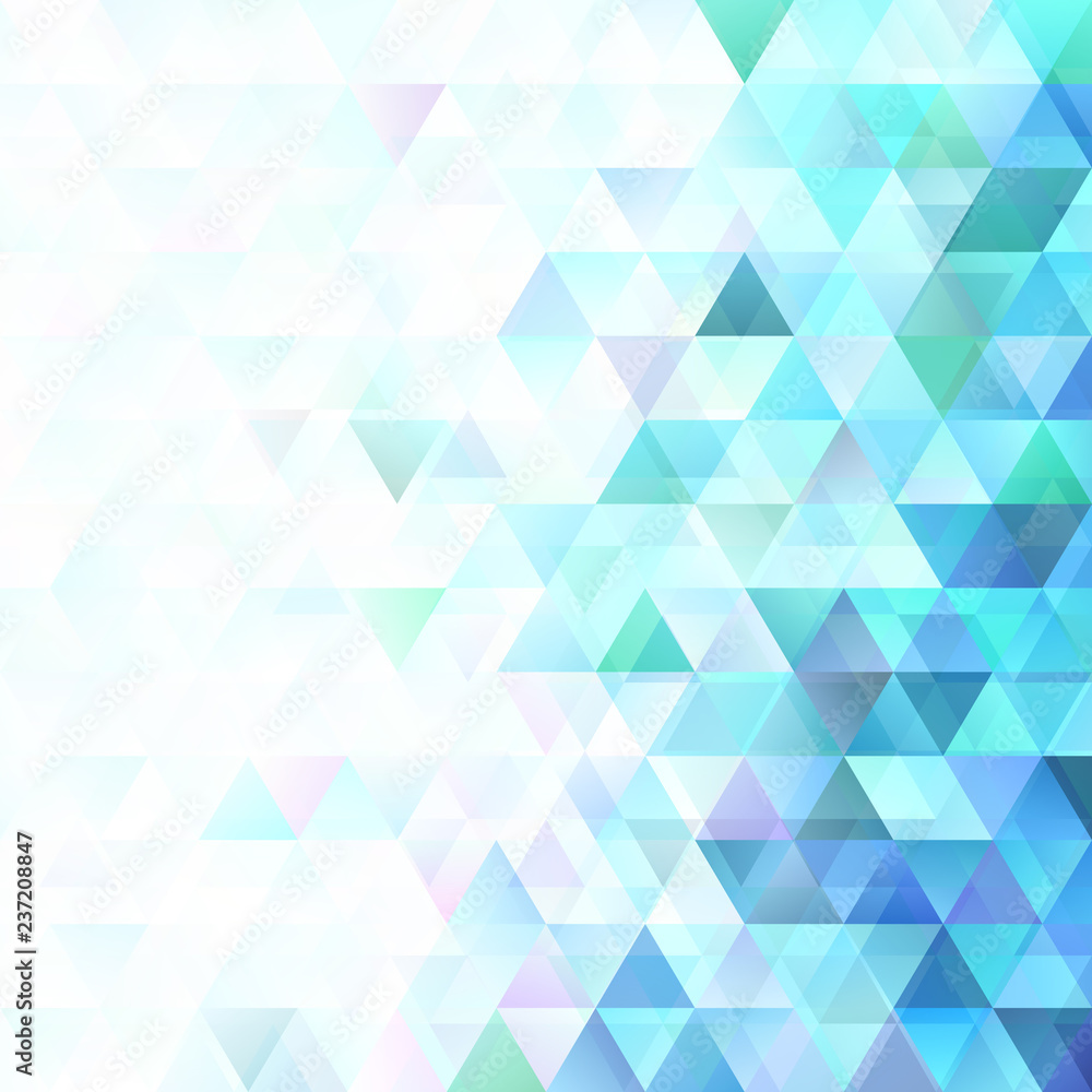 Poster vector retro low poly triangle background template design