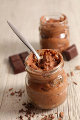 delicious chocolate mousse