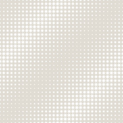 Geometric halftone vector pattern with stars. Usable as border, design element or background.