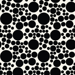 abstract seamless geometric vector circle pattern