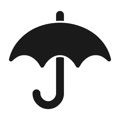 Umbrella Icon Logo