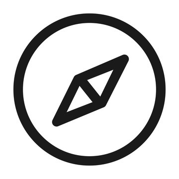 recommend clip art: Compass Icon Logo