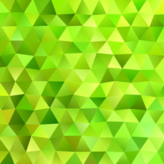 Retro geometric irregular polygonal triangle background - vector graphic