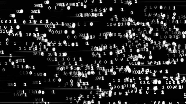 コード　2進数　白