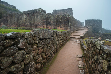 ancient Inca ruins