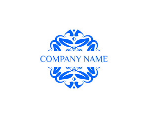 Abstract Flower Logo Template