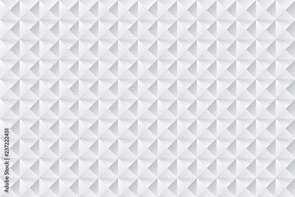 Poster white seamless triangular pattern background . isolated vector elements