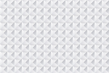 White Seamless Triangular Pattern Background . Isolated Vector Elements