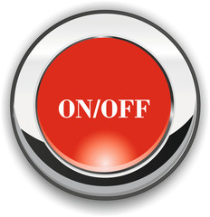on/off red button
