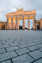 Berlin Brandenburger Tor Sonnenaufgang