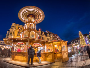 Auf dem Weihnachtsmarkt