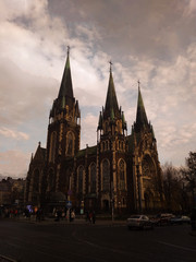 Fototapeta na wymiar Lviv Church architecture
