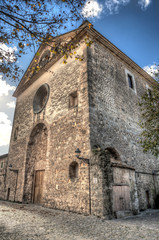Fototapeta na wymiar Iglesia de San Anronio Abad - Valldemosa - Palma de Mallorca