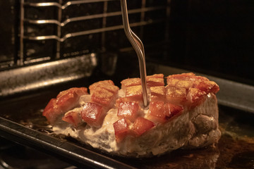 crispy pork belly or deep fried pork