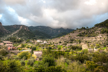 Fototapeta na wymiar Village of Buñola in Palma de Mallorca