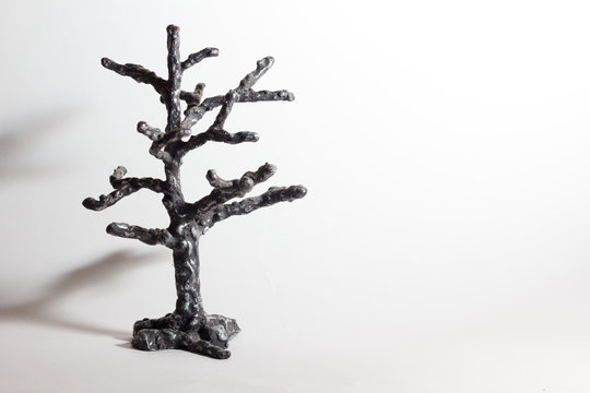 Iron Tree on a white background