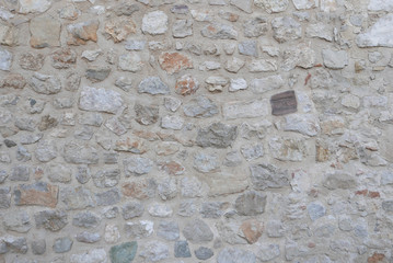 Fond mur en pierre