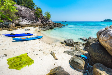 beach and sea