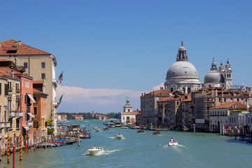 Fototapeta na wymiar Santa Maria in Venice at sunny day
