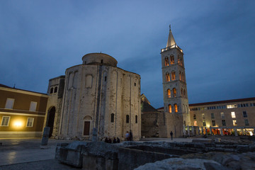 Obraz premium Church of St. Donat in Zadar, Croatia