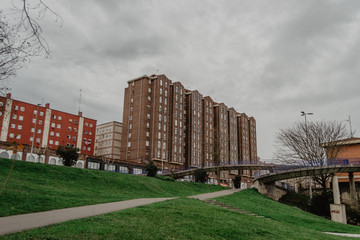 The Llagua de Vaguada Park. Santander, Cantabria (Spain)