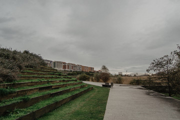 The Llagua de Vaguada Park. Santander, Cantabria (Spain)