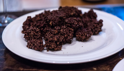 traditional italian biscotti cookies