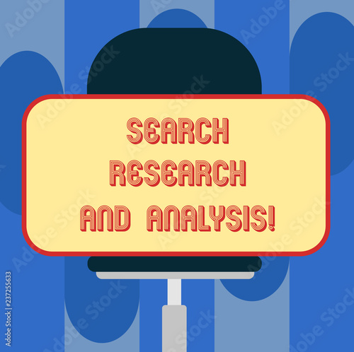 Handwriting Text Search Research And Analysis Concept