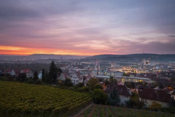 Stuttgart City Sonnenaufgang im Sommer © jiriviehmann