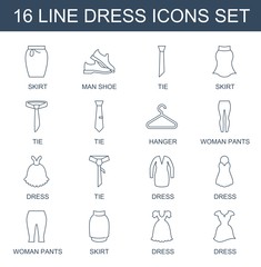 dress icons