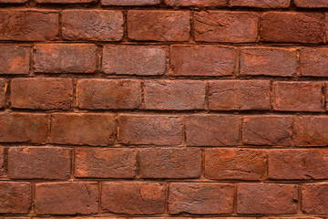 Red brick wall dirty grunge texture
