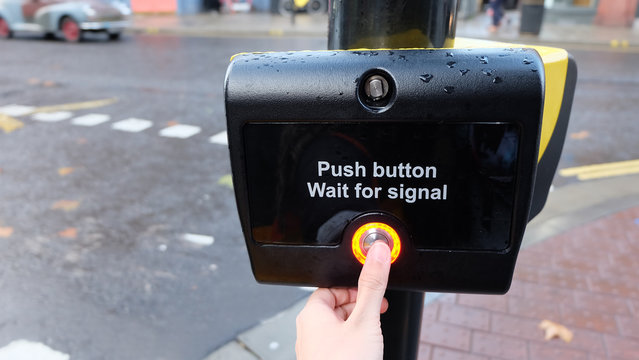 Pressing That Pedestrian Button