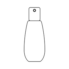 Makeup for women concept in black and white