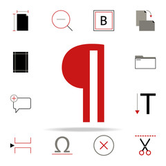 show hide icon. text editor icons universal set for web and mobile