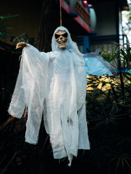 Halloween skeleton decoration