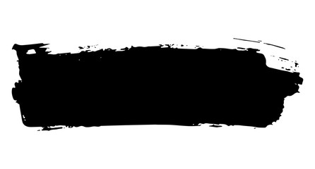 Artistic paint stroke