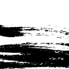 Artistic paint stroke background