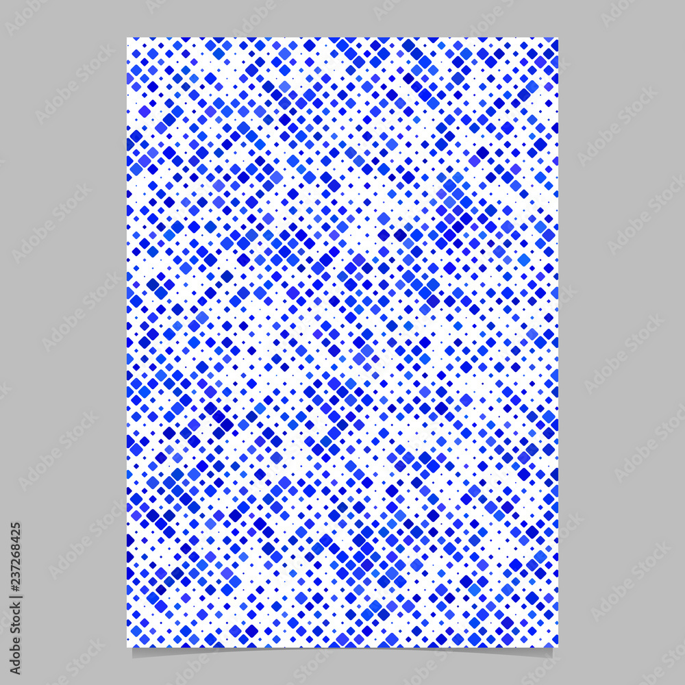 Poster abstract digital diagonal square mosaic pattern poster background template