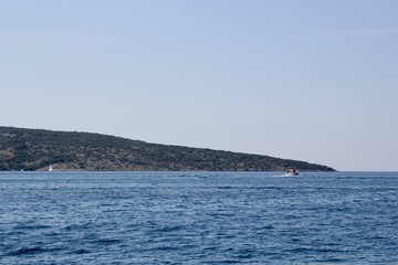 Fototapeta na wymiar Sea close to Punat on Island Krk, Croatia