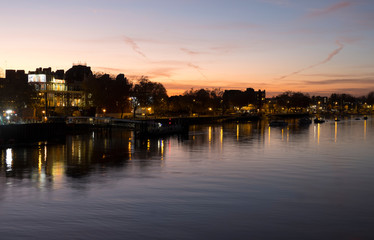 Fototapeta premium Europe, UK, England, London, Putney Embankment