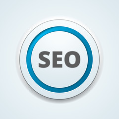 SEO Search Engine Optimisation button illustration