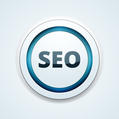 SEO Search Engine Optimisation button illustration