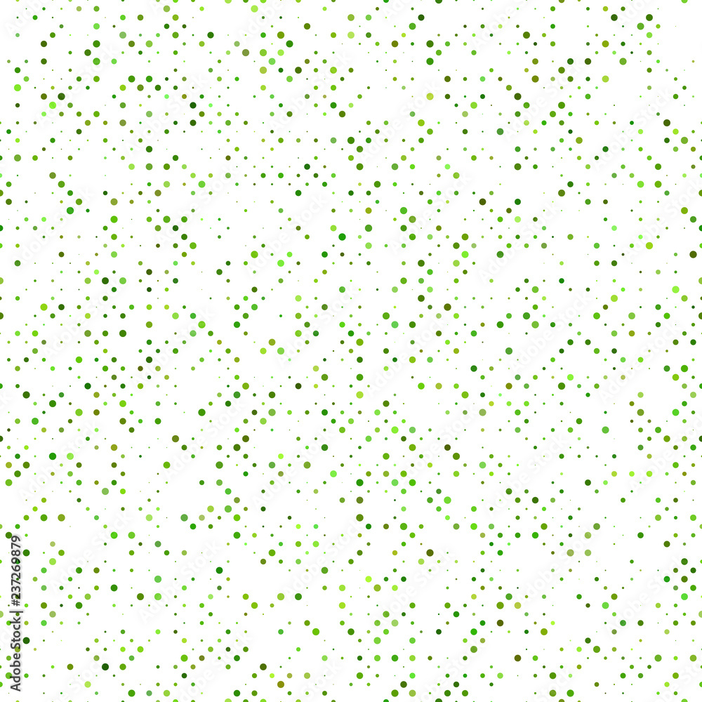 Poster abstract geometrical green dot pattern background - vector design