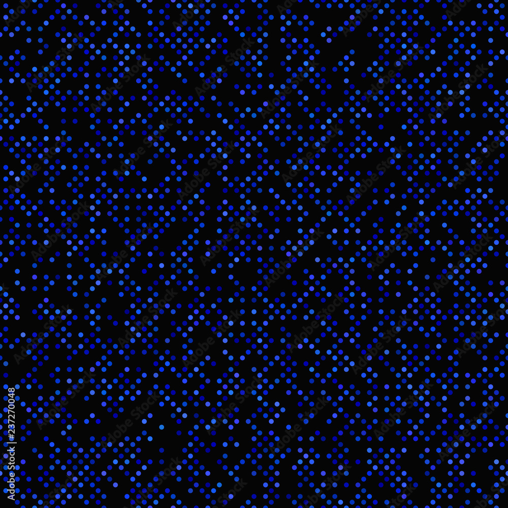 Aufkleber blue seamless dot pattern background - abstract vector graphic design