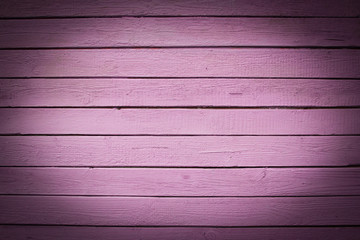Fototapeta premium old wood texture purple with dark vignette