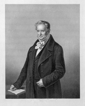 Portrait of scientist Alexander Von Humboldt