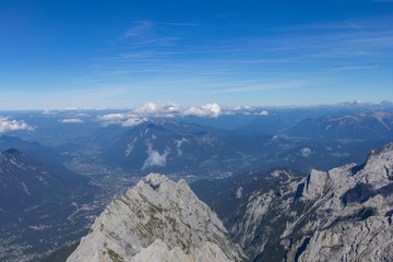 view of mountains in winter